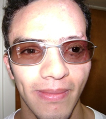 Esteban with glasses